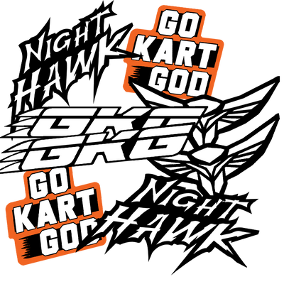 gkg 8pc sticker pack