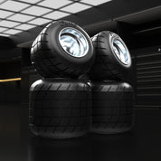 Ride Ready Wheels: Treaded